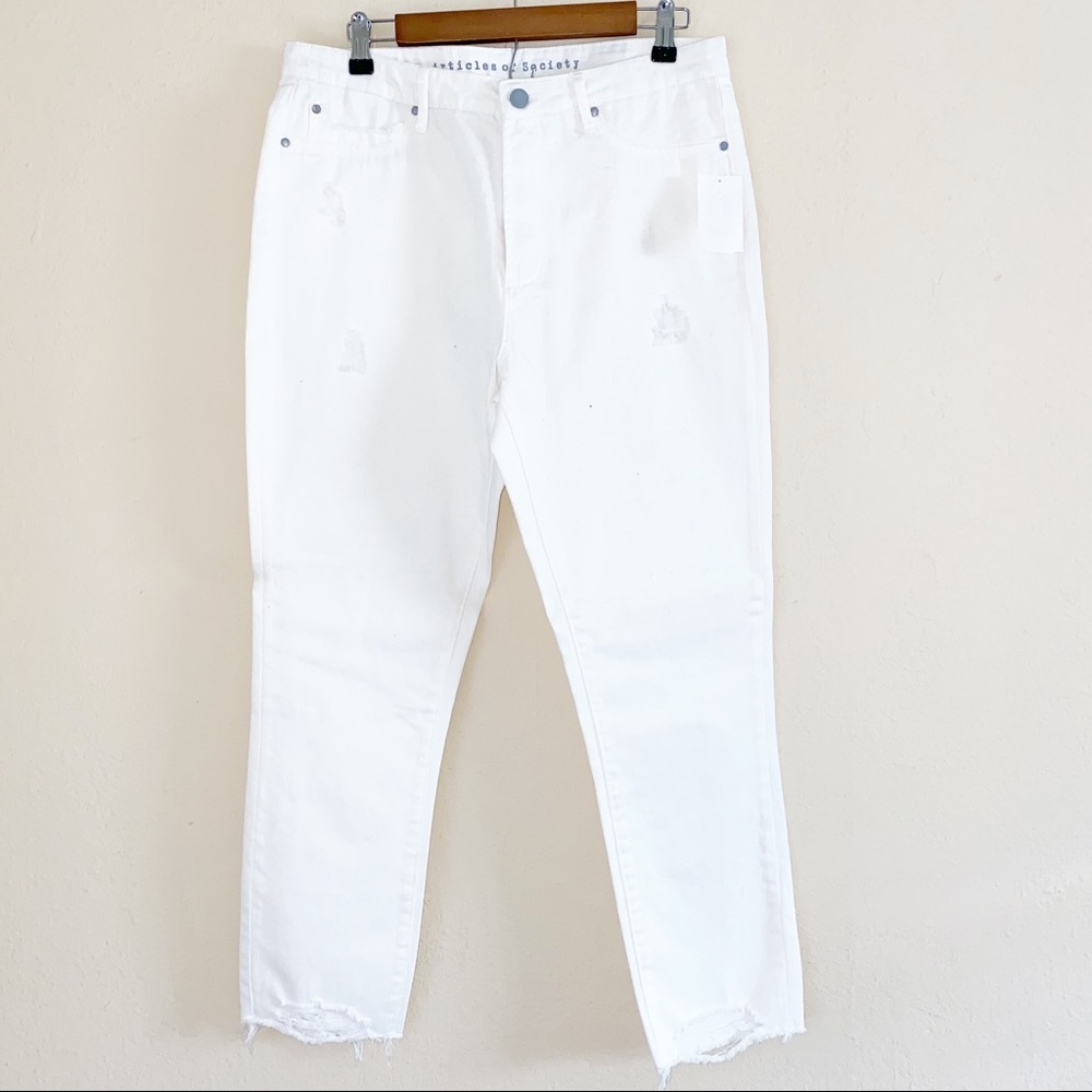 Articles of Society Rene Ripped High Rise Jeans